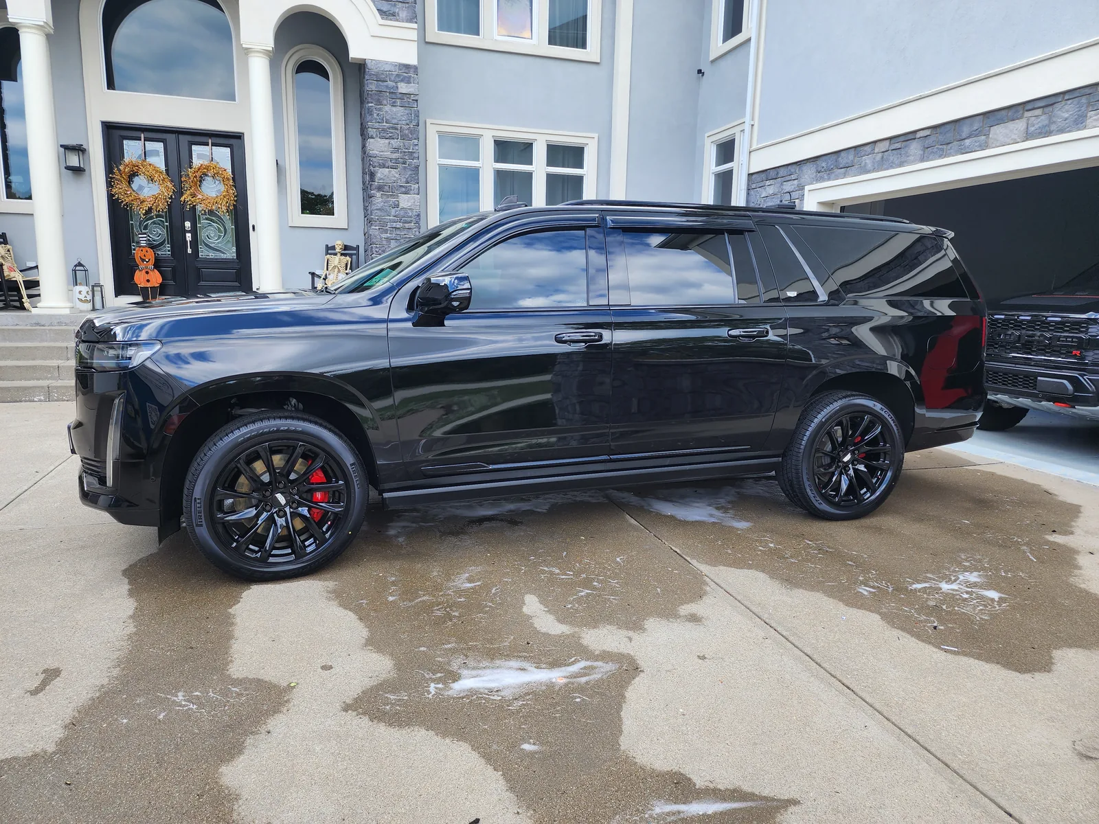 First Class Detail mobile detailing van on location in Latrobe PA